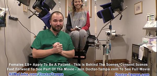 trends$CLOV Become Doctor Tampa While He Examines Kalani Luana For New Student Physical At Tampa University! Full Movie At GirlsGoneGyno.com
